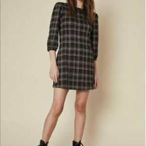 NWT Oasis Check Shift Dress